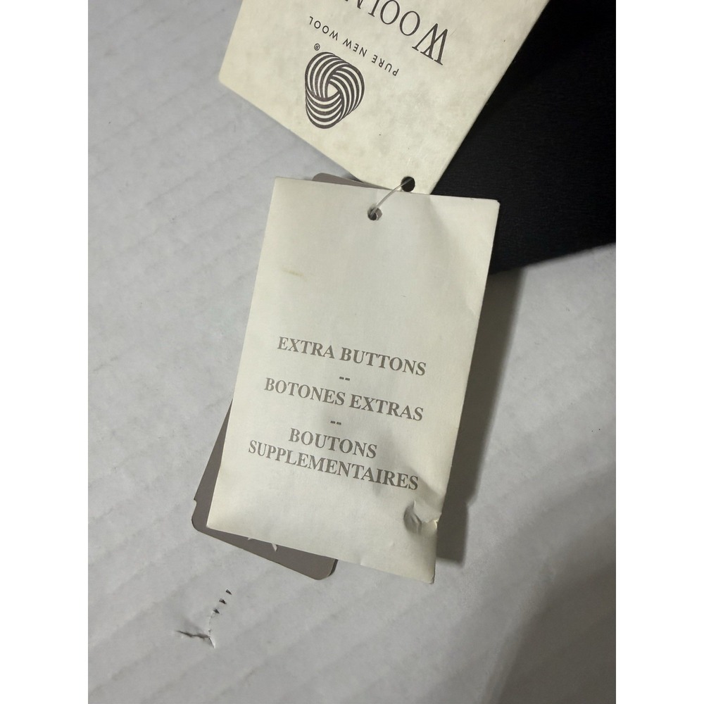 Vintage Jones New York Pure Wool Military Style Blazer NWT Size 14 - Picture 8 of 9